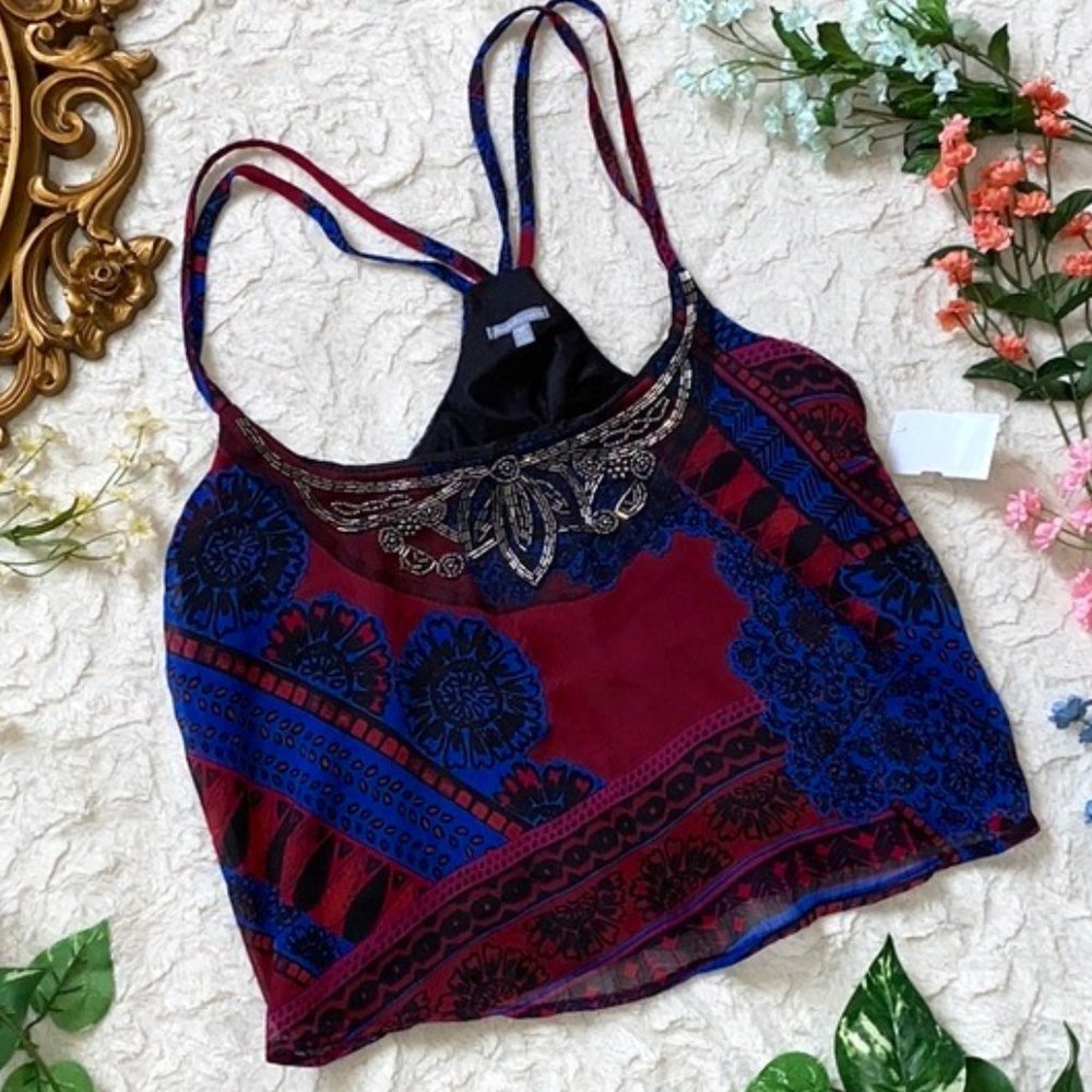 Beautifully Embellished Crop Top